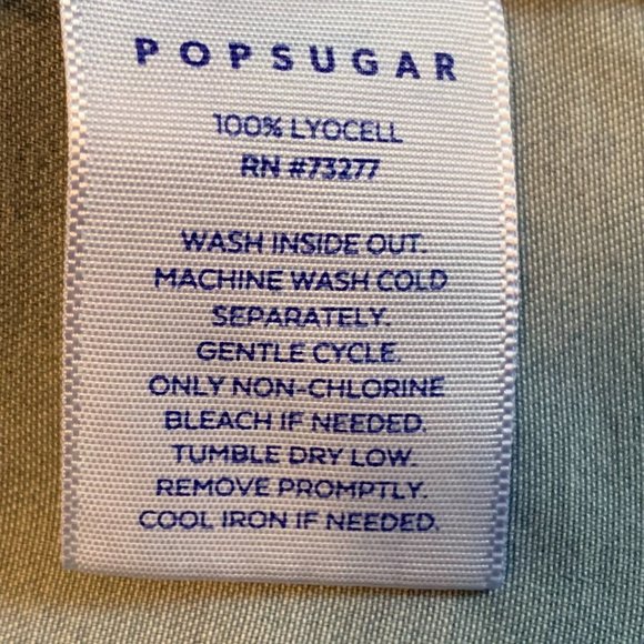 POPSUGAR Blue Mini Dress w pockets - Picture 7 of 7